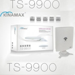 RIPETITORE WIFI AMPLIFICATORE ULTRA POTENTE ANTENNA KINAMAX TS-9900 WIRELESS