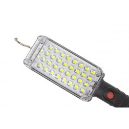 TORCIA A LED DA LAVORO CON GANCIO MAGNETICA - 34 LED - (ZJ-859)