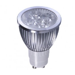 KIT 6 LAMPADINE LED GU10 5W LUCE FREDDA 220-240V 400 LUMEN 6400K