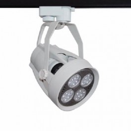 FARO LUCE LED DA BINARIO 30W LUCE BIANCA 3600 LUMEN LAMPADA ORIENTABILE