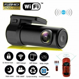 Dash Cam Auto WIFI HD 1080P Car DVR Telecamera Video Recorder G-Sensor 170°Angle