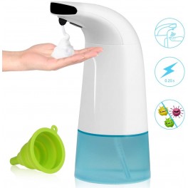 DISPENSER PER SAPONE AUTOMATICO CON SENSORE INFRAROSSI PER  BAGNO WC ACCESSORI CASA