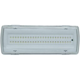 Lampada Di Emergenza Plafoniera Con 50 Led Completa Di Incasso E Batteria Luce Bianca 4W - 406 lumen