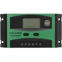 Regolatore di carica per Pannello Solare PWM con LCD. Da 12V 24V - 50 Ampere